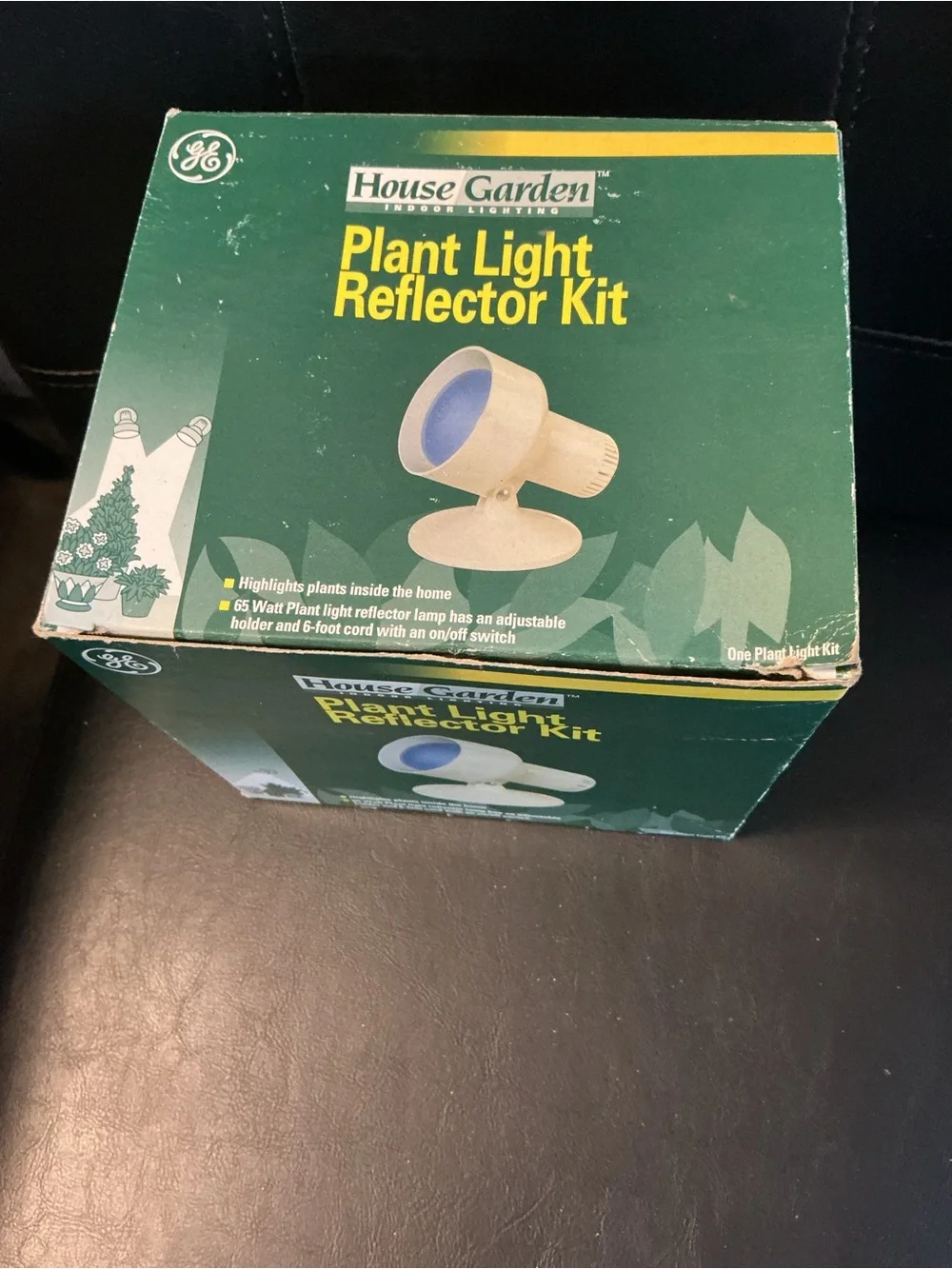 New vintage ge house garden indoor lighting plant reflector kit works